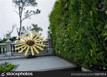 Flower garden at Ba Na Hills, Da Nang, Vietnam