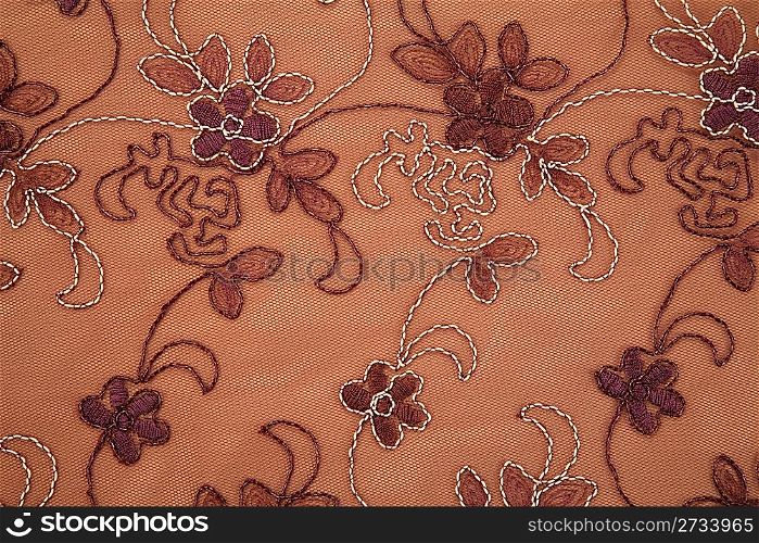 flower textile brown texture