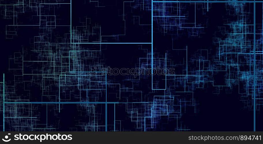 Flowing Energy Data Grid Lines as a Background. Flowing Energy Lines