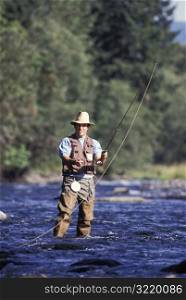 Fly Fishing in the Santiam River