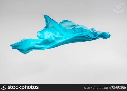 flying fabric - high speed studio shot, art object, design element