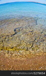 foam and froth in the sea of mediterranean greece