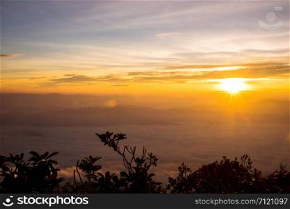 Fog Mountain Doi Luang Chiang Dao Province Chiang Mai Thailand landscape