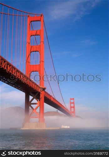 Fog Rolling In Under The Golden Gate Bridge