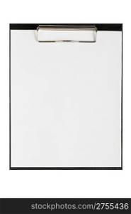 Folder for papers. Office subject it is isolated on a white background