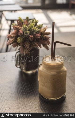 food and drink in coffee shop
