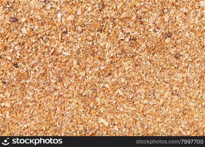 food background - milled natural grass bran