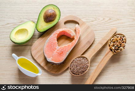 Food with unsaturated fats