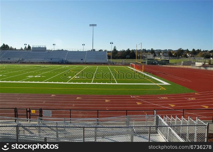 Football and soccer field, Hayward, California