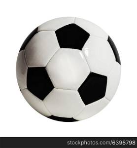 Football soccer ball isolated on white background. Football soccer ball