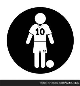 Football Soccer Player Icon
