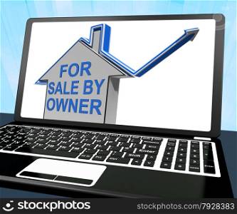 For Sale By Owner House Laptop Meaning No Representation By Agent