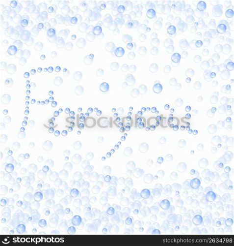 For you. Abstract bubble design