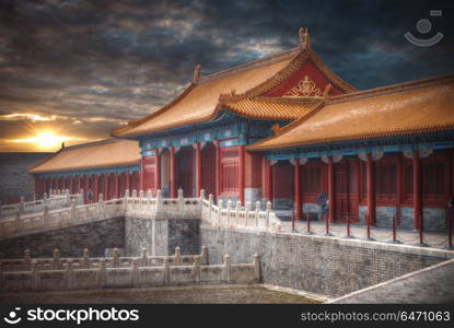 Forbidden City is the largest palace complex in the world. Located in the heart of Beijing, near the main square of Tiananmen. Forbidden City