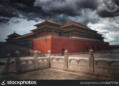 Forbidden City is the largest palace complex in the world. Located in the heart of Beijing, near the main square of Tiananmen. Forbidden City