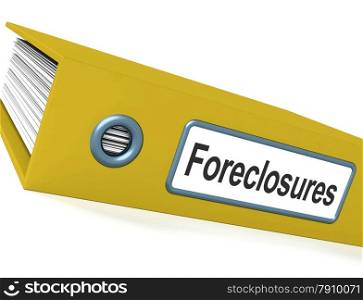 Foreclosures File Shows Bankruptcy And Eviction. Foreclosures File Showing Bankruptcy And Eviction