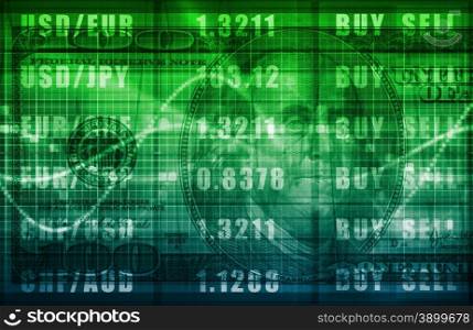 Foreign Exchange Online Buy Sell Screen Art