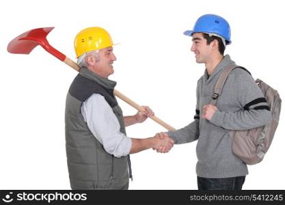 Foreman and apprentice