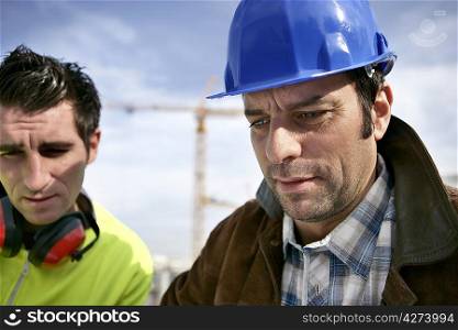 Foreman on building site