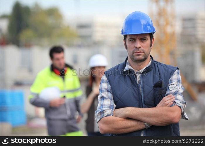 Foreman on site