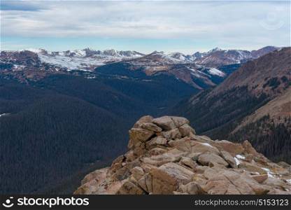 Forest Canyon Overlook in Rocky Mountain National Park