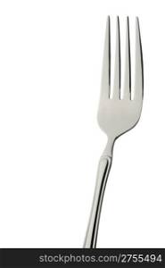 Fork isolated. Kitchen accessories close up