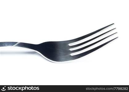 fork isolated on white