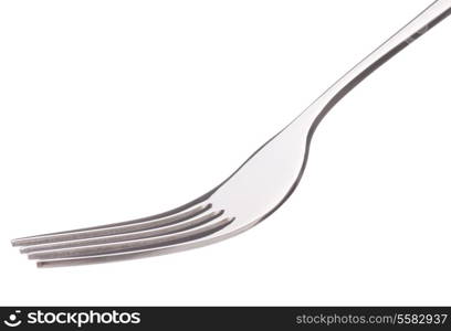 Fork isolated on white background cutout