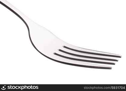 Fork isolated on white background cutout