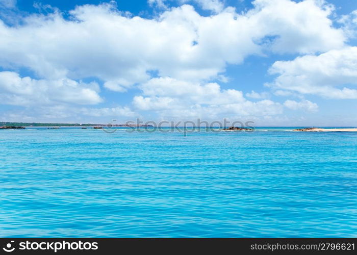 Formentera island in Espalmador Freu Poco in es Trucadors Adolf