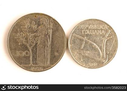 Former European currency of Italy. Former European currency of