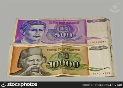 former money of Yugoslavia