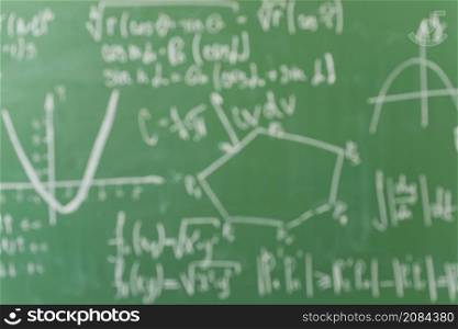 formulas written by white chalk school board