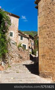 Fornalutx village in Majorca Balearic island Mallorca spain