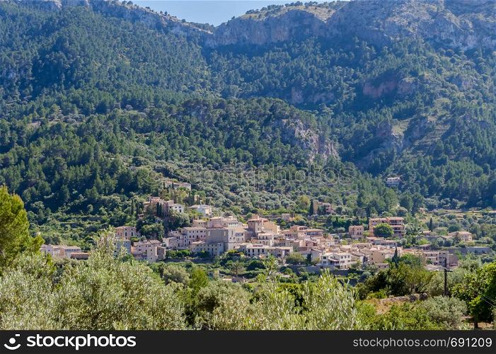 Fornalutx village on Majorca. Fornalutx, a mountainous municipality and village on Majorca (Mallorca), one of the Balearic Islands, in Spain. Fornalutx village on Majorca. Fornalutx, a mountainous