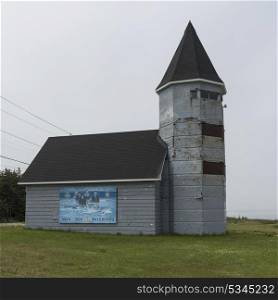 Fort Petrie in New Victoria, Cape Breton Island, Nova Scotia, Canada