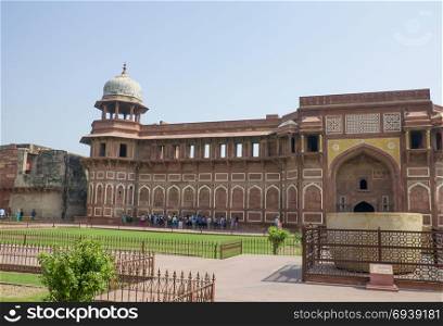 Fort Red to the city of Agra of India