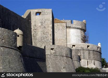 Fortress in Dubrovnik, Croatia
