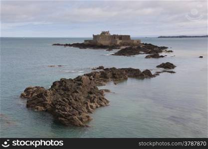 Fortress in Saint Malo, Bretagne, France