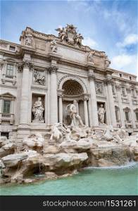 Fountain de Trevi in Rome, Italy