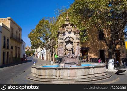 Fountain in a city, Juan De Tolosa, Zacatecas State, Mexico