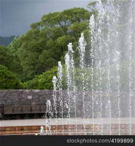 Fountain Of Peace at Nagasaki Peace Park, Nagasaki, Japan