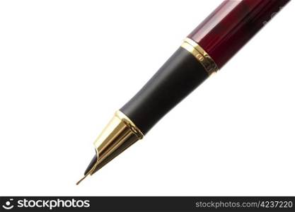Fountain Pen Isolated On White background