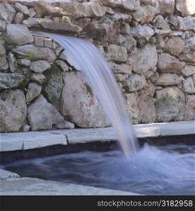 Fountain waterfall