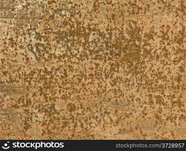 Fragment of old rusty steel surface background