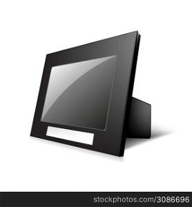 Frame picture vector illustration isolated on white background.. Frame picture vector illustration isolated on white background
