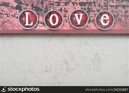 "Frame Valentines "Love""