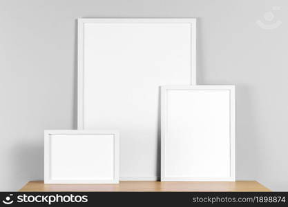 frames mock up table. Resolution and high quality beautiful photo. frames mock up table. High quality beautiful photo concept