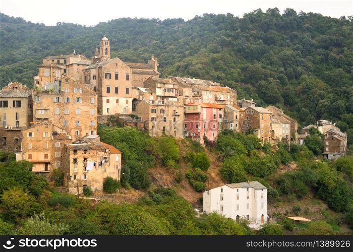 France Corsica French Casinca village