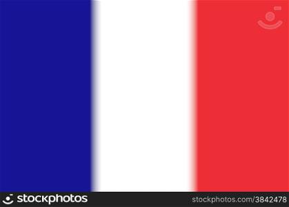 France flag blurred. Blurred national flag of France, Europe